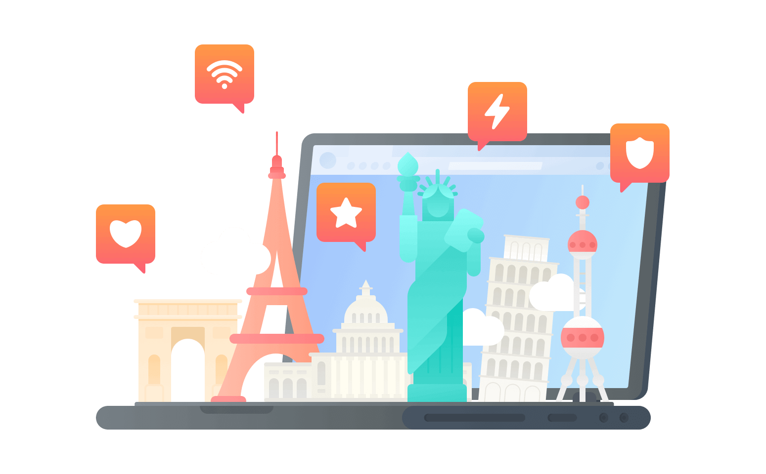 在塞内加尔连接到中国的软件 - 翻回VPN